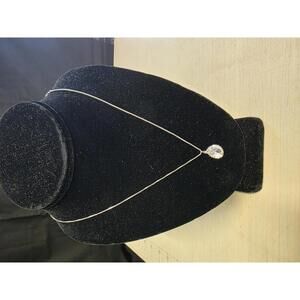 Aldo Tear Drop crystal 22' inch Necklace